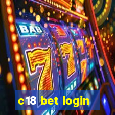 c18 bet login